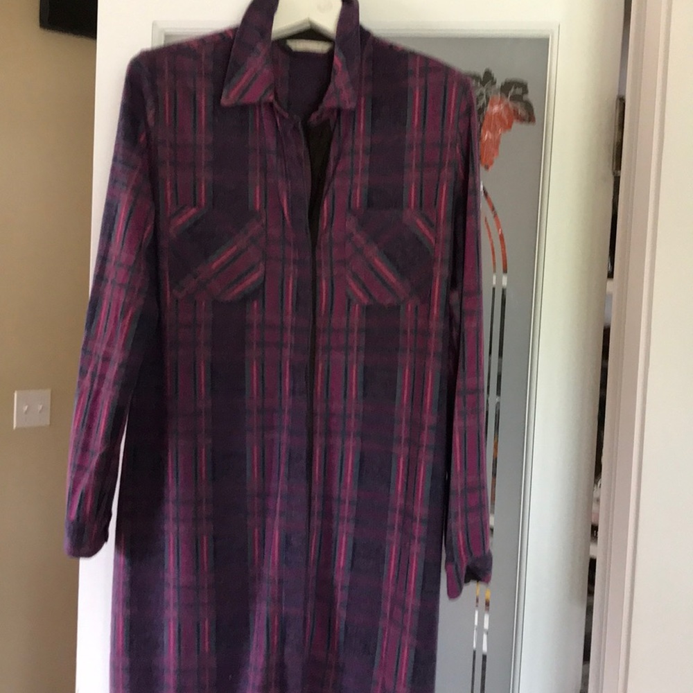 Flannel dress